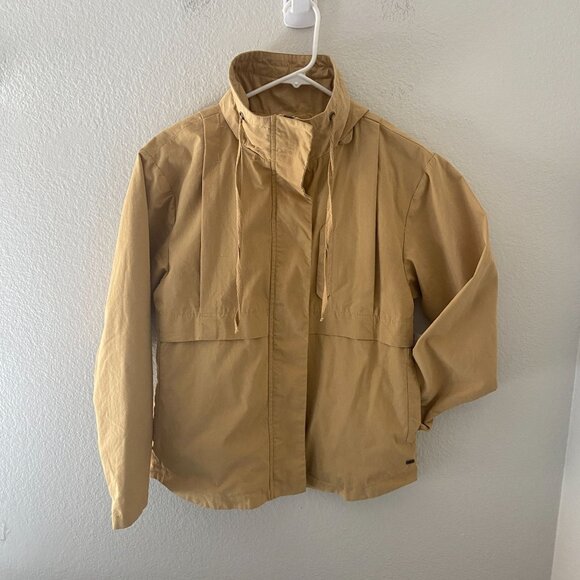O'neill Windbreaker Hoodie Jacket Full On Long Sleeve Mock Neck Sz XS NWT